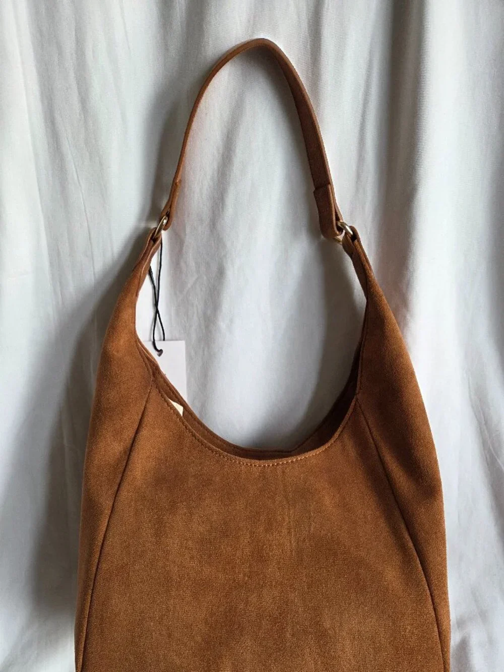 NWT  Luv Betsey by Betsey Johnson Faux Suede Bow Hobo Bag